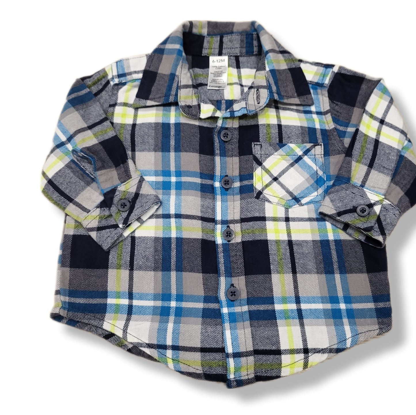 Chemise George 6 -12 mois