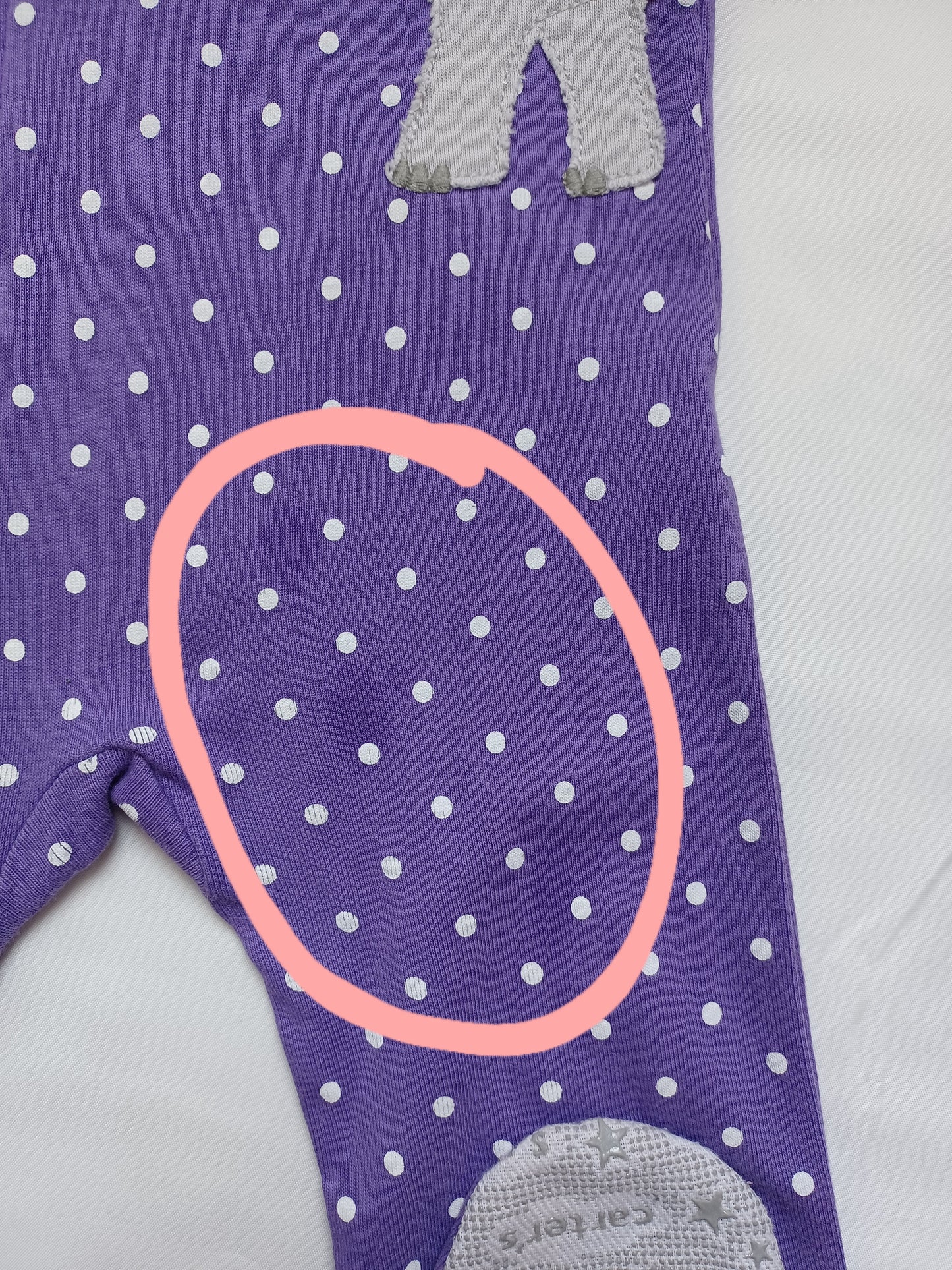 Pyjama Carter's 3T (imparfait)
