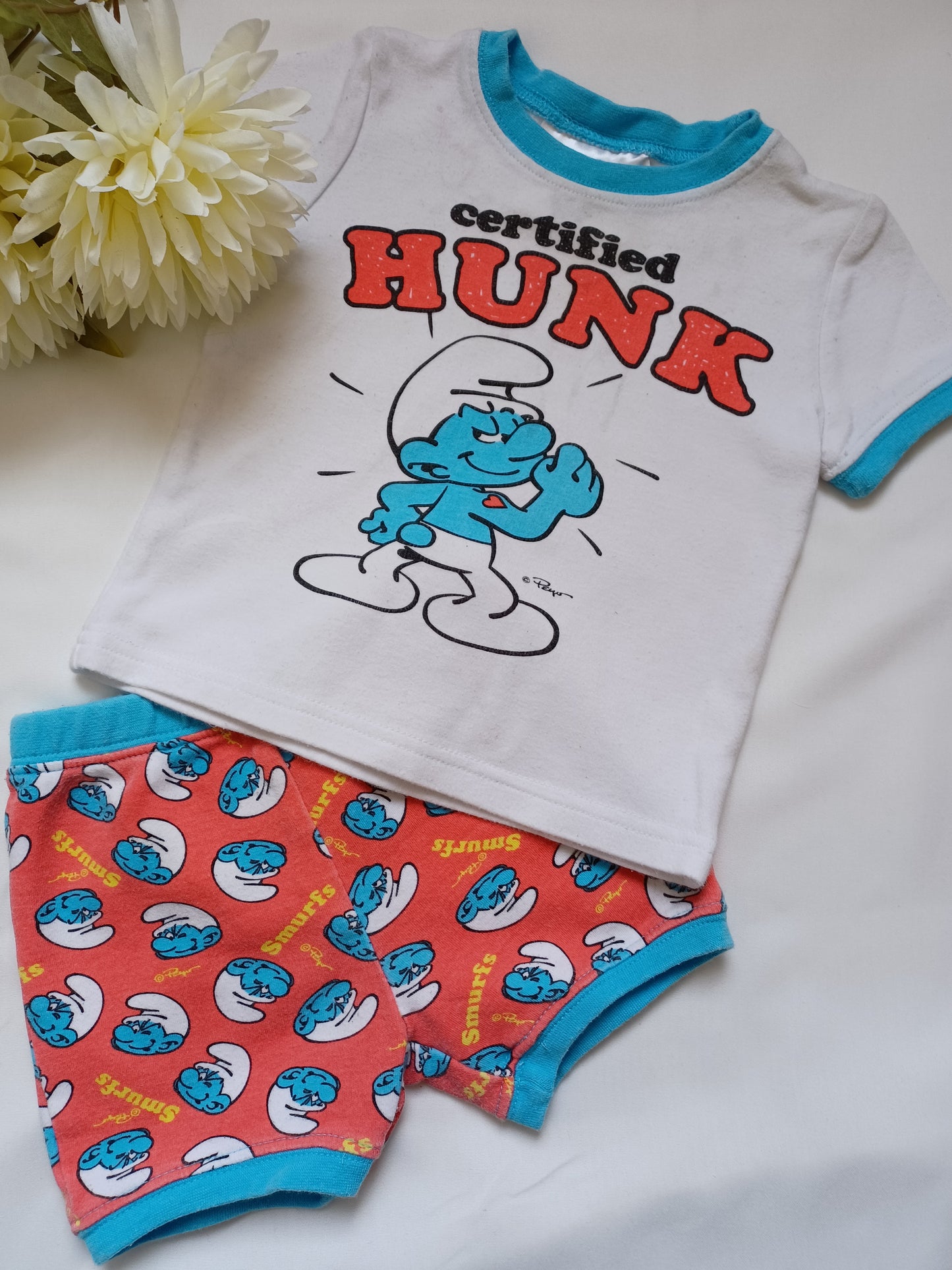 Pyjama ''The Smurfs'' 6-12 mois