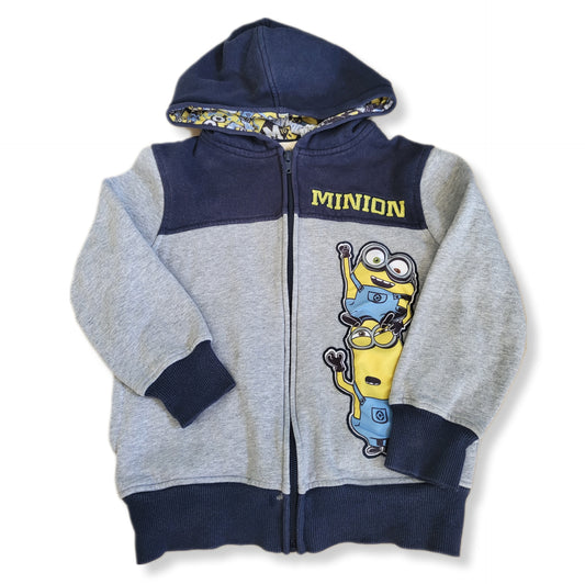 Veste Minion 4-5 ans (imparfait)