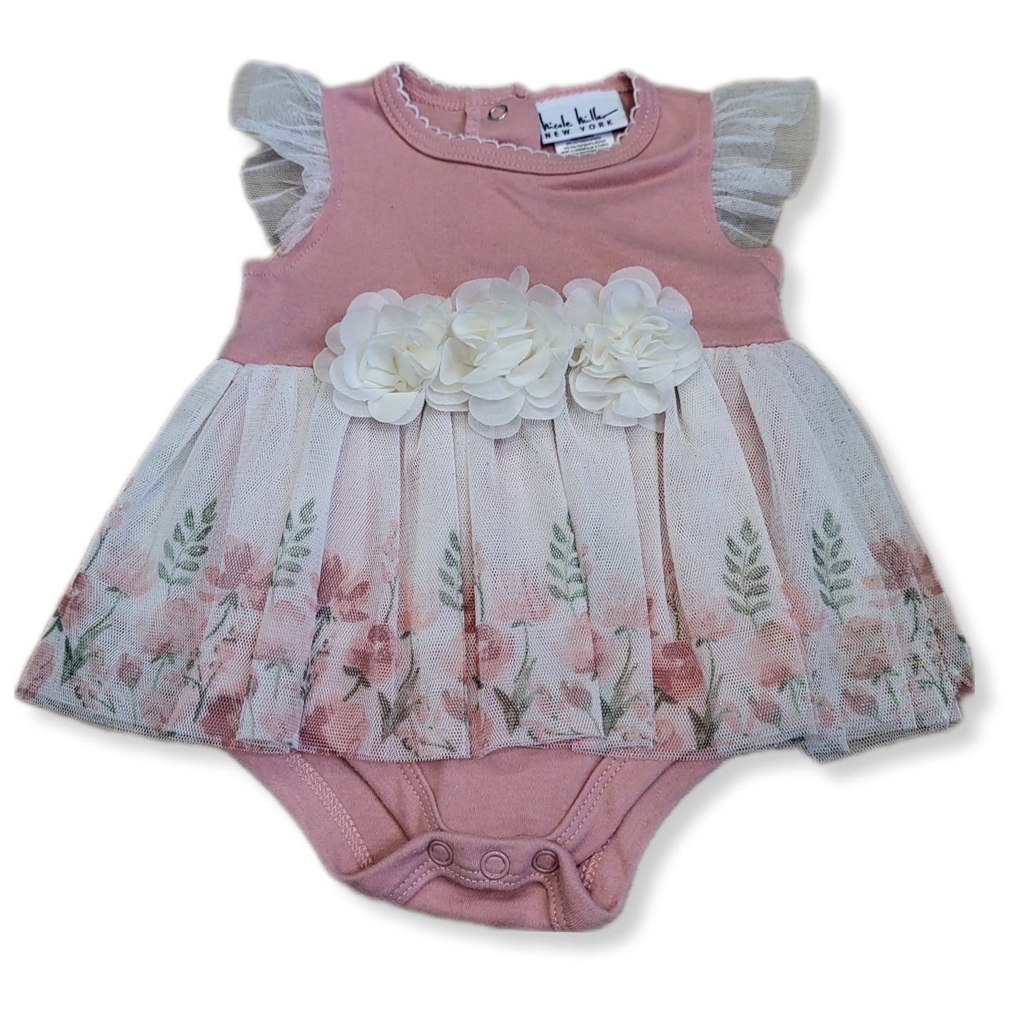 Robe Cache-Couche Nicole Miller 3-6 mois