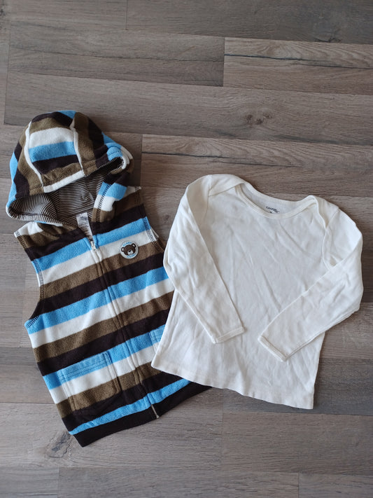 Gilet et veste sans-manches George 3 ans